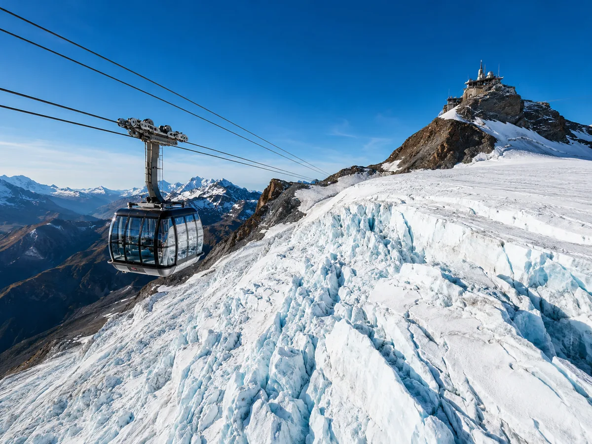 Zermatt: Matterhorn Glacier Paradise-Seilbahn-Ticket