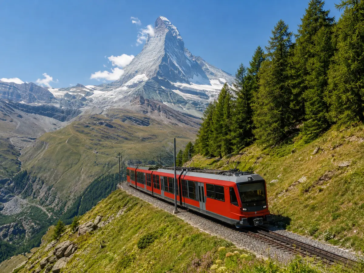 Zermatt: Gornergrat-Bahn-Zahnradbahn-Ticket